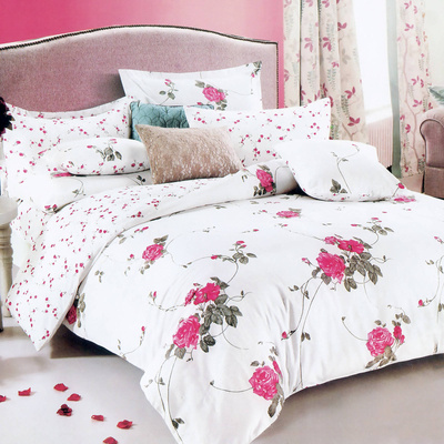 Pościel bawełniana 180x200 3 el. Rose B-121