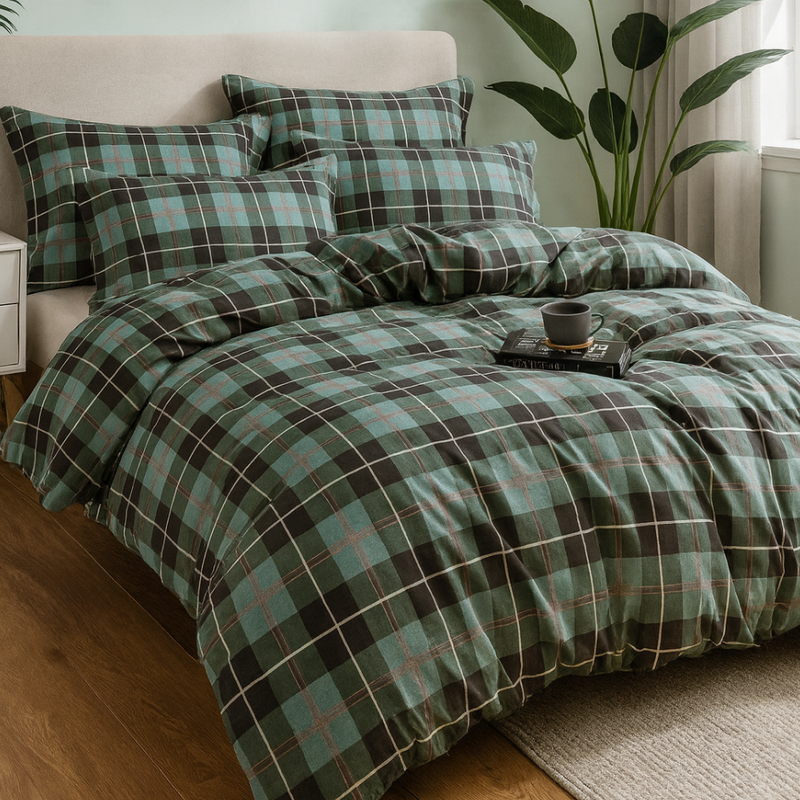 Pościel bawełniana 200x220 3 el. Gabe M2001