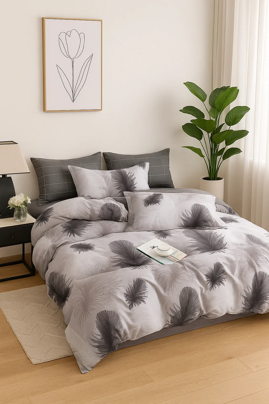 Pościel bawełniana 200x220 3 el. Jace B-1558/B322