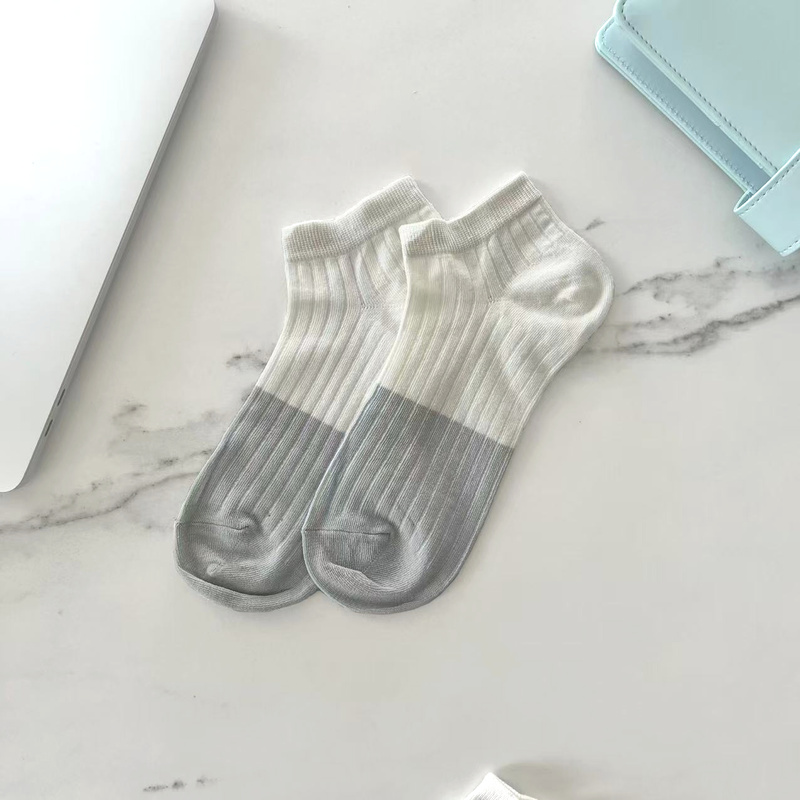 5-pak Skarpetki damskie bawełniane krótkie PASTEL DUO 39-42