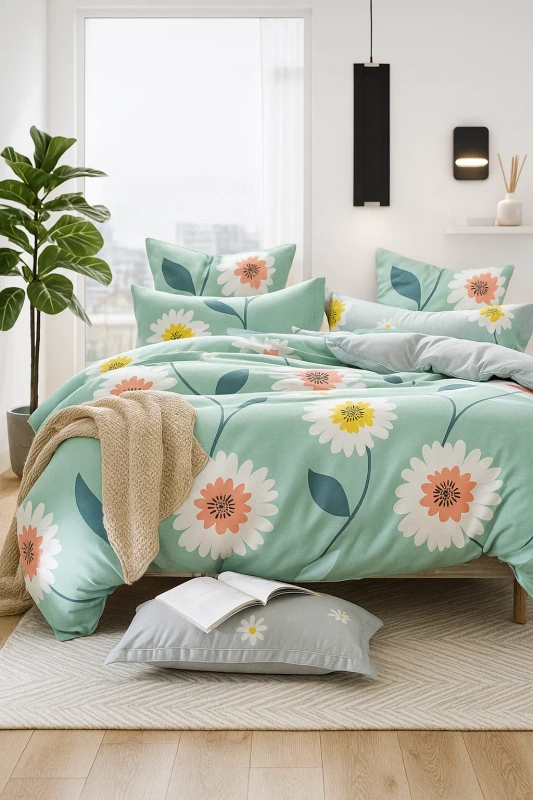 Pościel bawełniana 160x200 3 el. Costa M1481