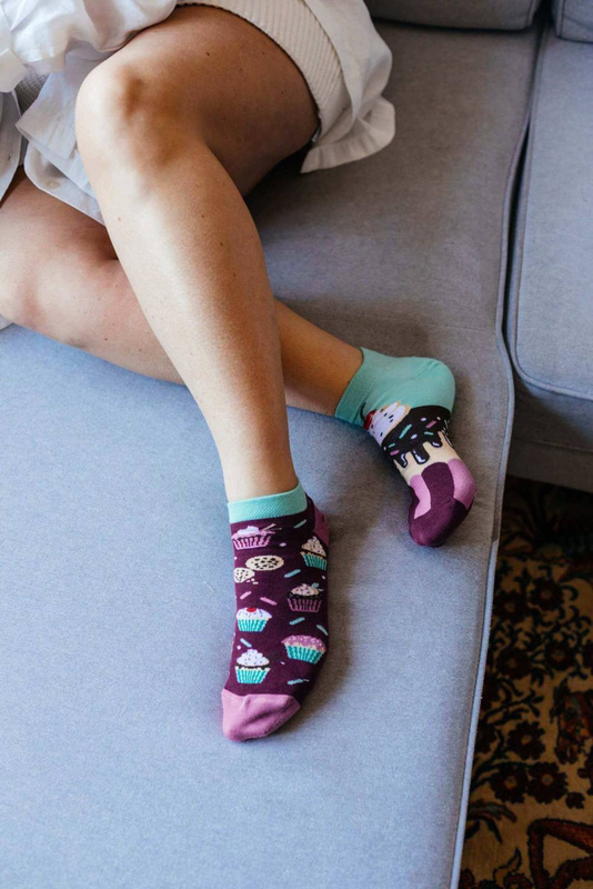 Skarpetki stopki THE CUPCAKE LOW Many Mornings 39-42