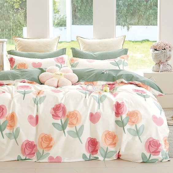 Pościel bawełniana 180x200 3 el. Mania M1710