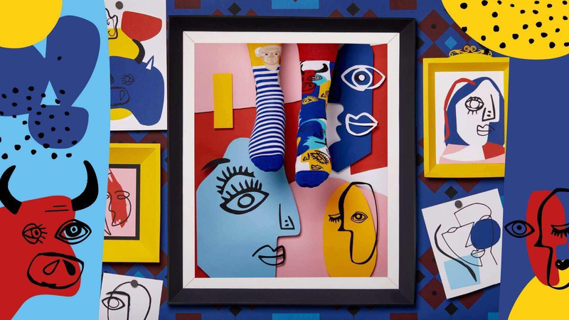 Skarpetki stopki PICASSOCKS LOW Many Mornings 39-42