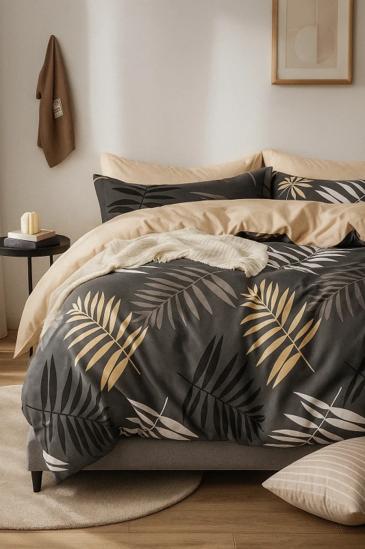 Pościel bawełniana 180x200 3 el. Casper M1297