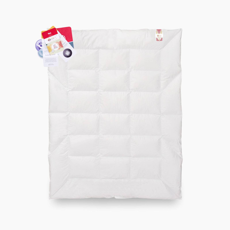 Kołdra 180x200 całoroczna naturalna puchowa NATURAL OUTLAST