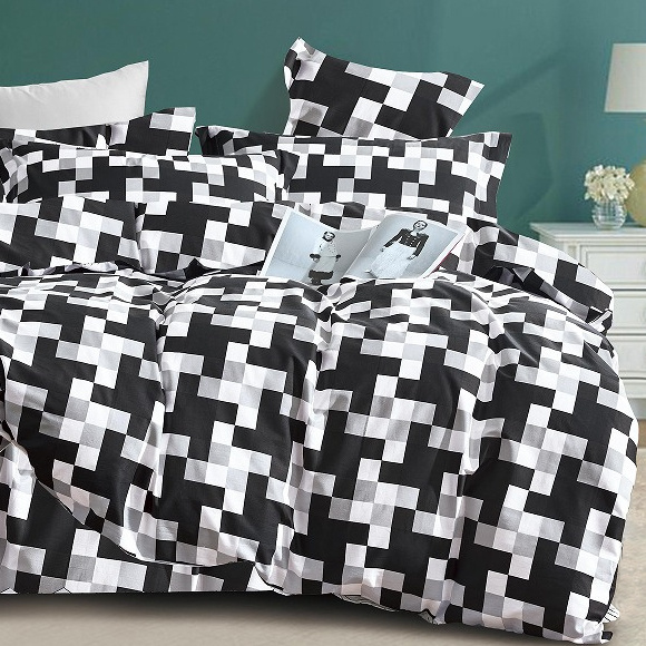 Pościel bawełniana 180x200 3 el. Spark M1822