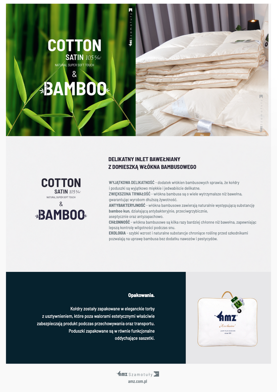 Kołdra 200x200 zimowa naturalna puchowa MATERACOWA kremowa