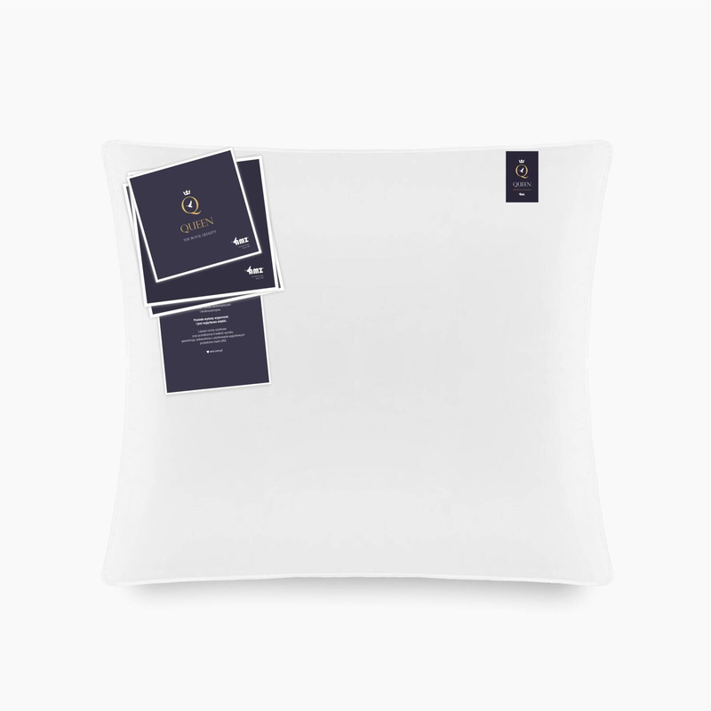 Poduszka 40x60 naturalna puchowa 100% wysoka QUEEN FIRM