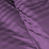 Pościel fioletowa w pasy 160x200 3 el. Kim Purple H-006