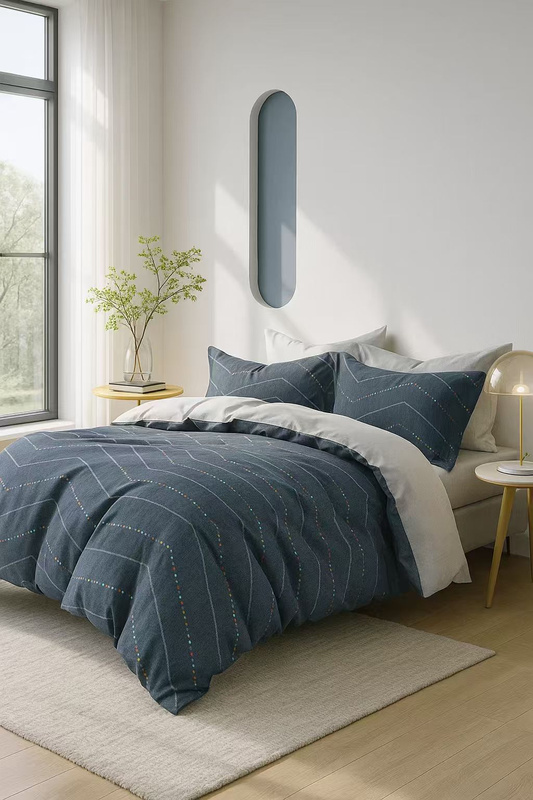 Pościel bawełniana 200x220 3 el. Jack M1987