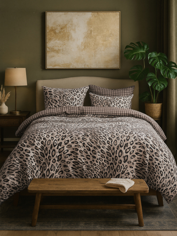 Pościel bawełniana 160x200 3 el. Toralei M1951