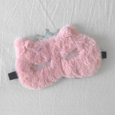 Opaska na oczy do spania puchata PRINCESS