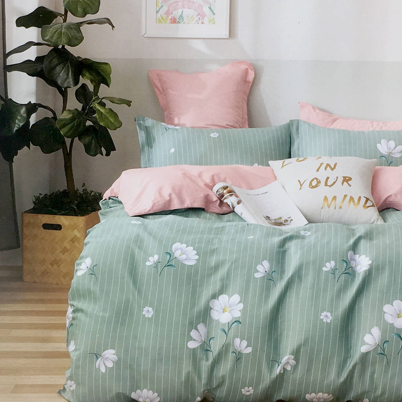 Pościel bawełniana 140x200 2 el. Mind B-1157