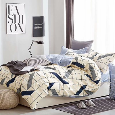 Pościel bawełniana 160x200 3 el. Archie B-1025