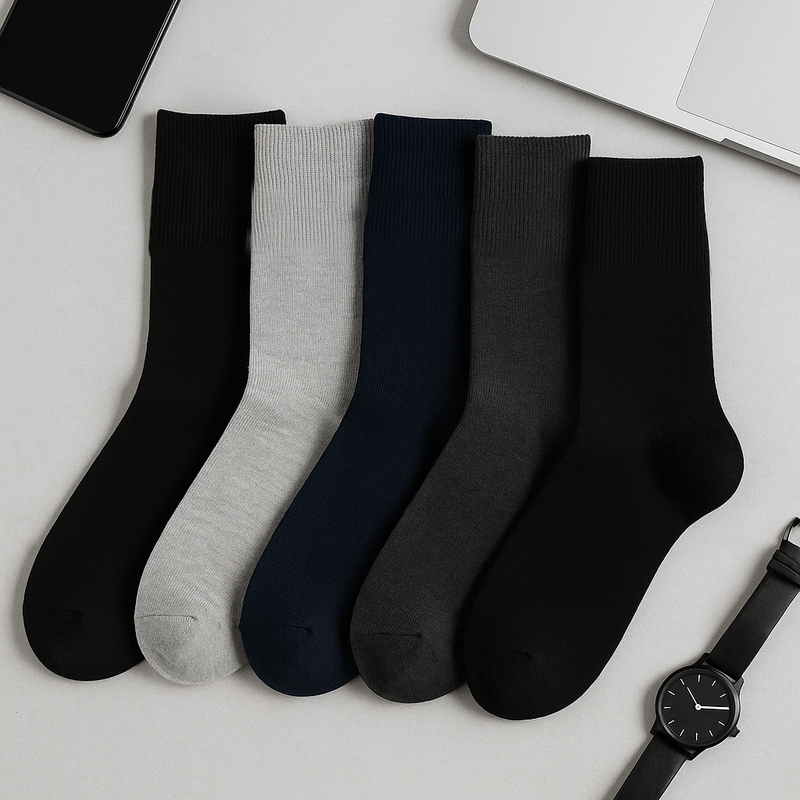 5-pak Skarpetki długie męskie CLASSIC bezuciskowe 43-46