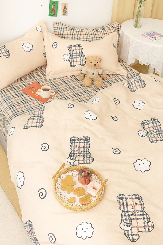 Pościel bawełniana 140x200 2 el. Misio B-1327