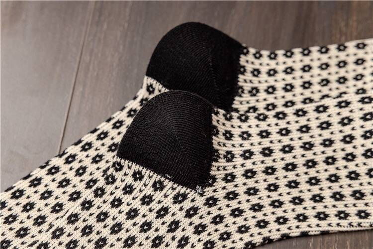 5-pak Skarpetki damskie bawełniane vintage 39-42