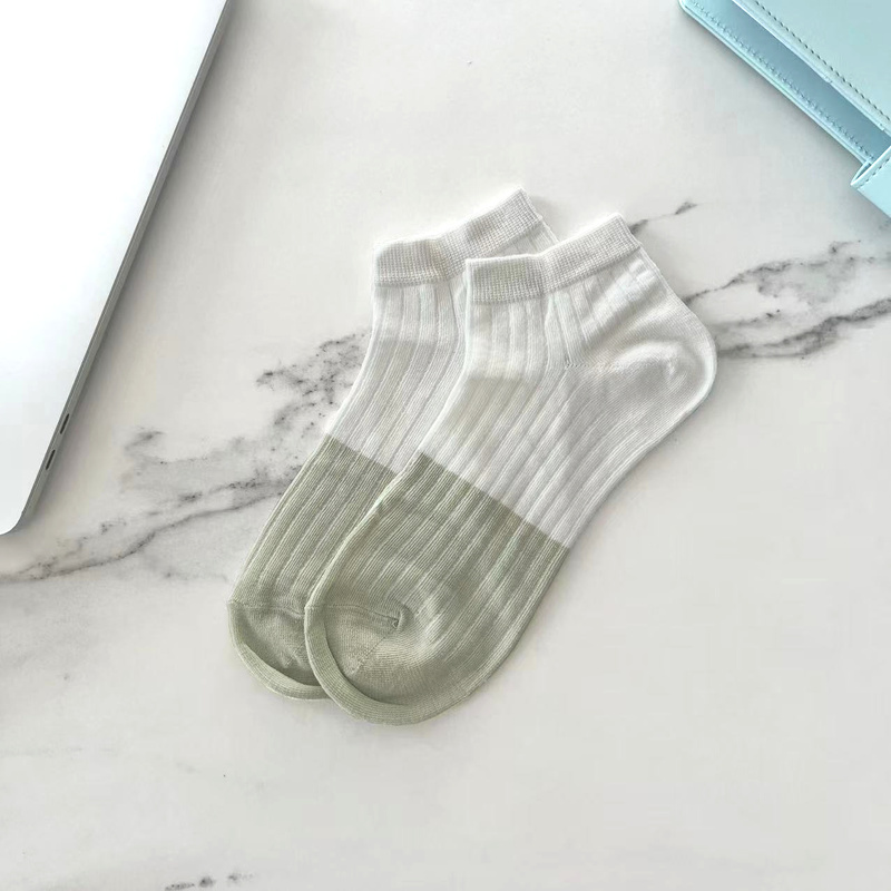 5-pak Skarpetki damskie bawełniane krótkie PASTEL DUO 39-42