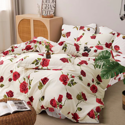 Pościel bawełniana 160x200 3 el. Lover B-1467/M1707