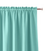 Zasłona AURA na taśmie miętowa 140x280