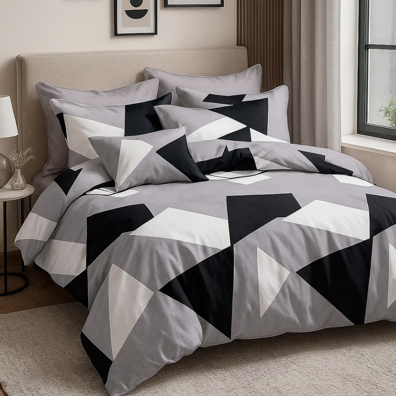 Pościel bawełniana 180x200 3 el. Astra M1986