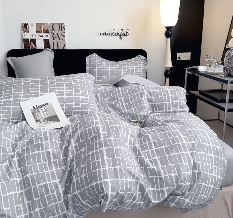 Pościel bawełniana 200x220 3 el. Olly B-1636