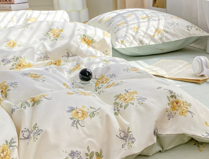 Pościel bawełniana 200x220 3 el. Melanholic B-1422