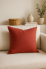 Poszewka na poduszkę bawełniana czerwona 40x40
