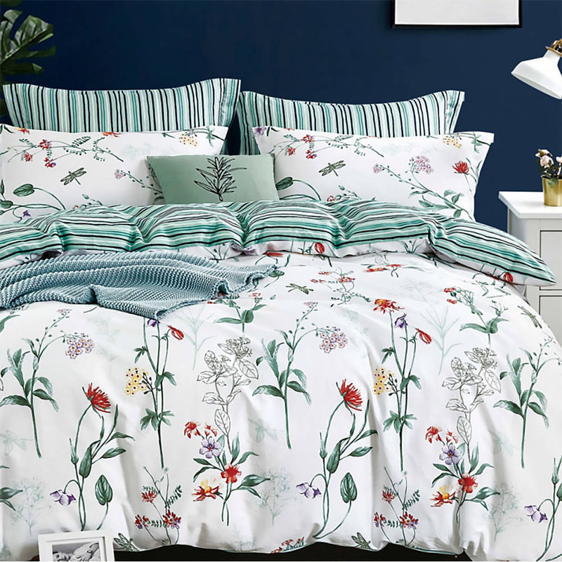 Pościel bawełniana 160x200 3 el. Lato M1459