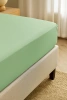 Prześcieradło z gumką zielone 200x220