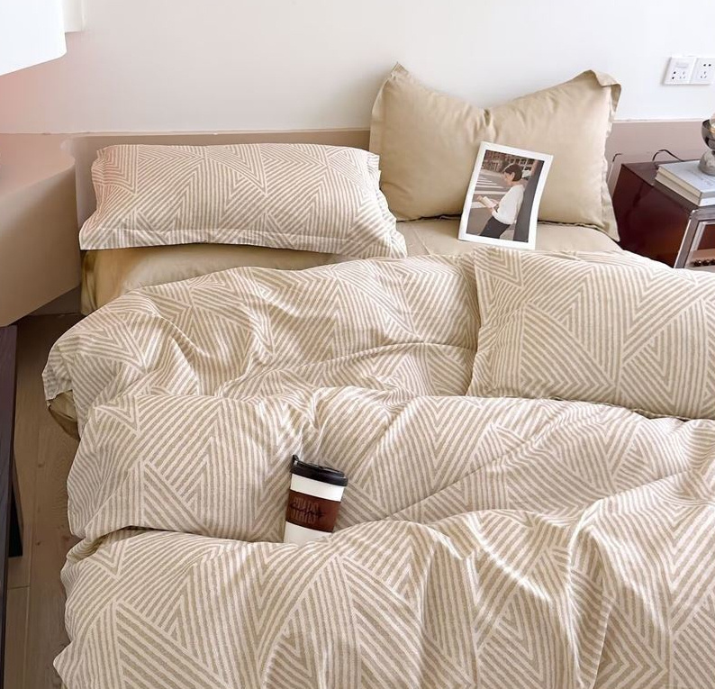 Pościel bawełniana 200x220 3 el. Ellio B-1640/M1990