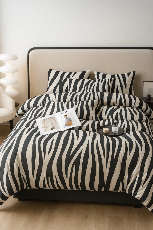 Pościel bawełniana 200x220 3 el. Sissy M1843