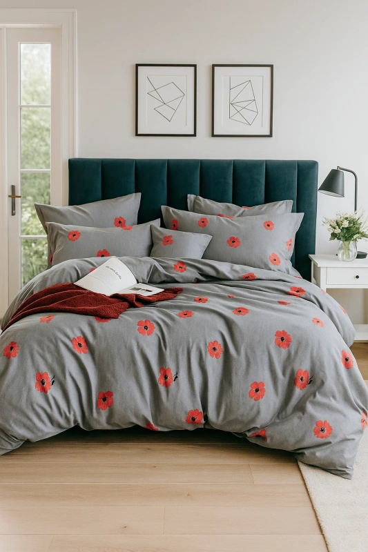 Pościel bawełniana 160x200 3 el. Jeremy M1675