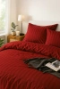 Pościel w pasy czerwona 200x220 3 el. Kim Red 