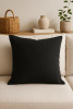 Poszewka na poduszkę bawełniana czarna 40x40