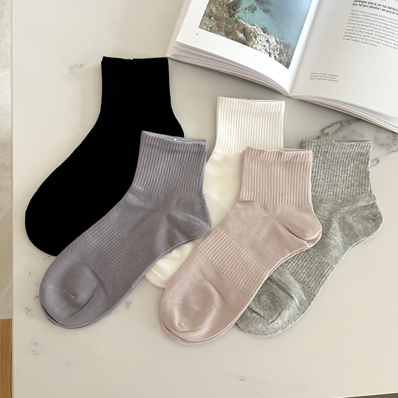 5-pak Skarpetki damskie bawełniane PASTEL 39-42