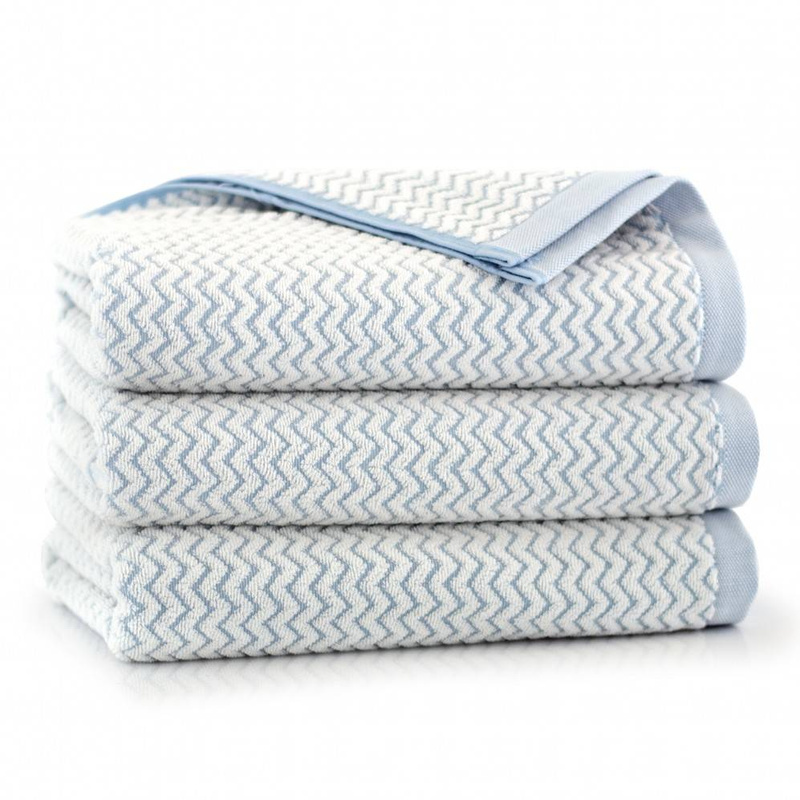 Ręcznik kąpielowy niebieski łazienkowy 50x100 500gsm LAHTI