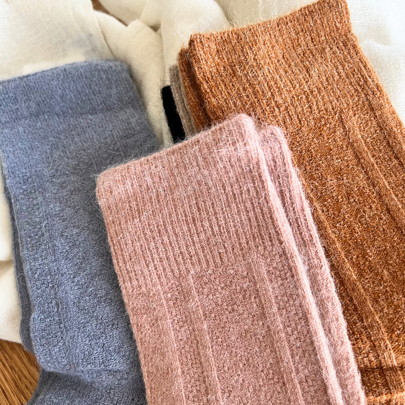 5-pak Skarpetki damskie kaszmirowe CASHMERE 39-42