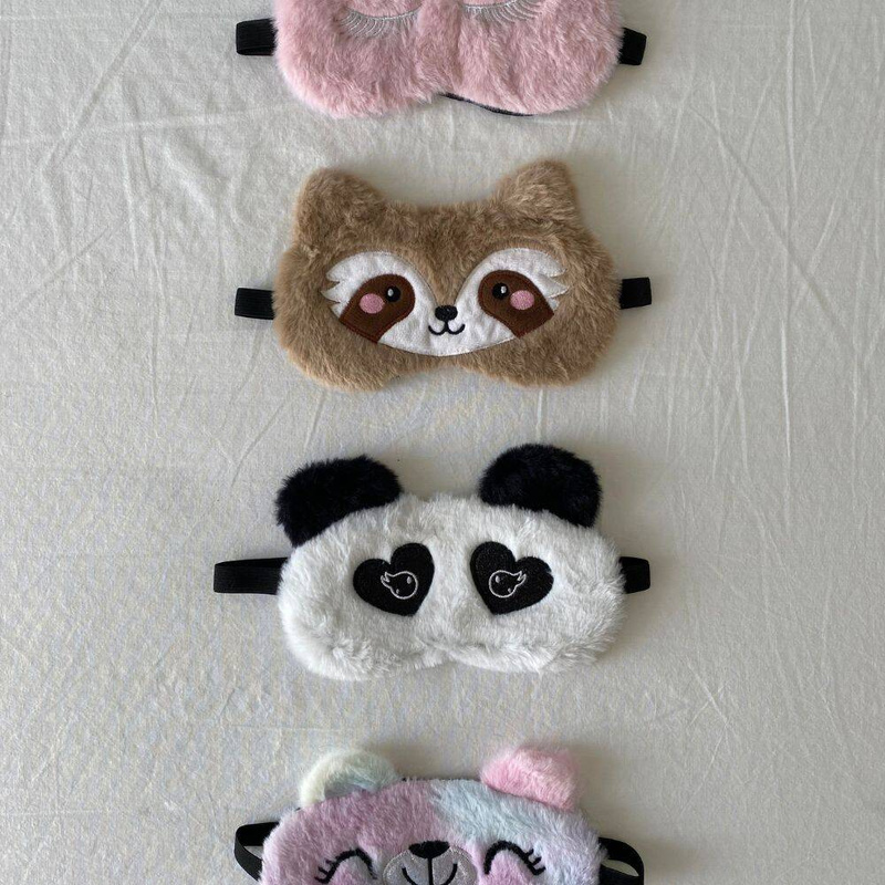 Opaska na oczy do spania puchata PRINCESS