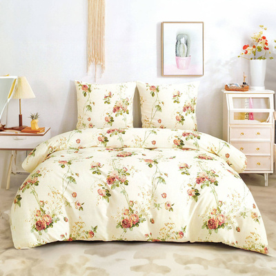 Pościel bawełniana 140x200 2 el. Ness M1619