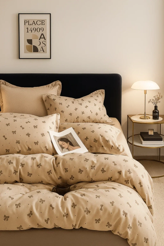 Pościel bawełniana 200x220 3 el. Monique B-1637