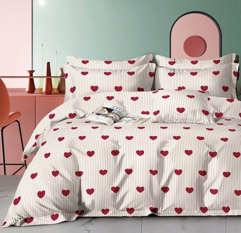 Pościel bawełniana 200x220 3 el. Hannie B-1572