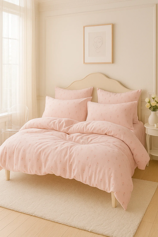 Pościel bawełniana 160x200 3 el. Cutie M1967