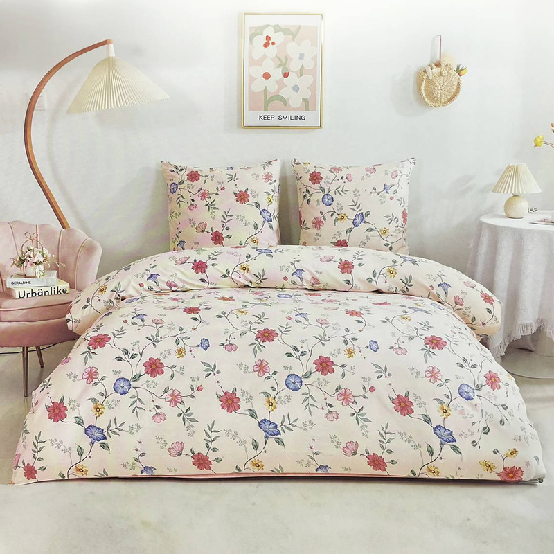 Pościel bawełniana 180x200 3 el. Rosemarie M1668