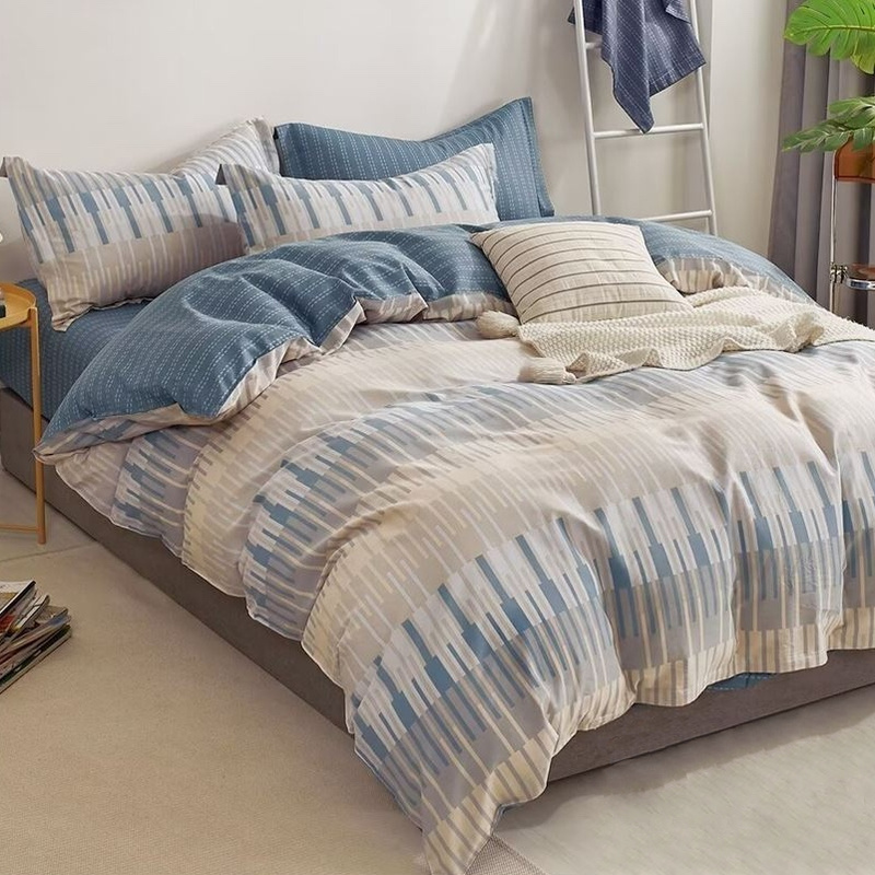 Pościel bawełniana 160x200 3 el. Mendez B-1598