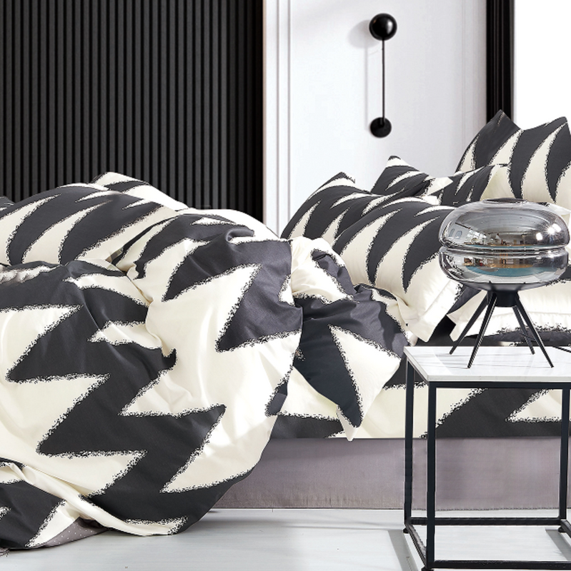 Pościel bawełniana 160x200 3 el. Quinn M1786