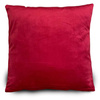 Poszewka na poduszkę welurowa czerwona 40x40