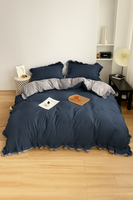 granatowy || jasny szary