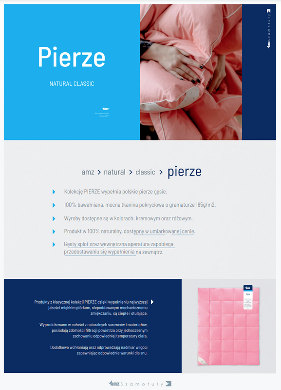 Kołdra z pierza 200x200 całoroczna naturalna 100%